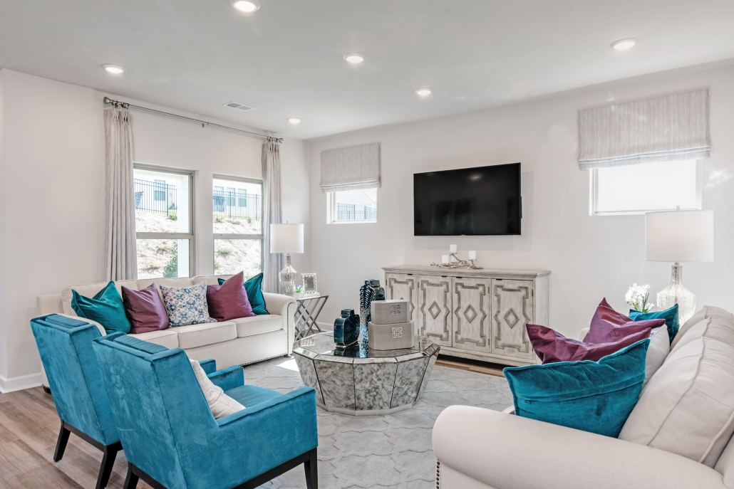 Meritage Homes living room